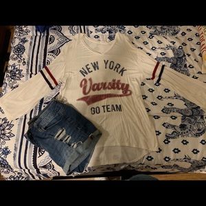 Cute 3/4 sleeve shirt!